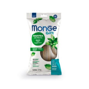 Monge Gift Canine Medium-Maxi Adult Dental Sticks Pato y Menta - Snack para Perro