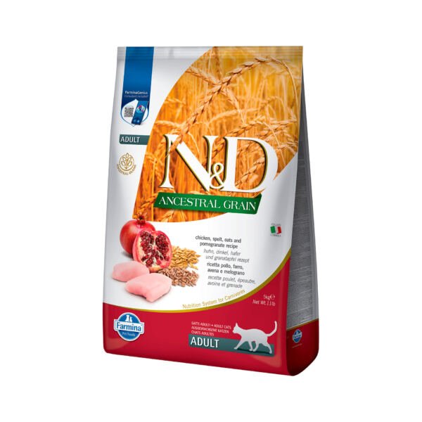 N&D Cat Ancestral Grain Pollo - Pienso para Gato