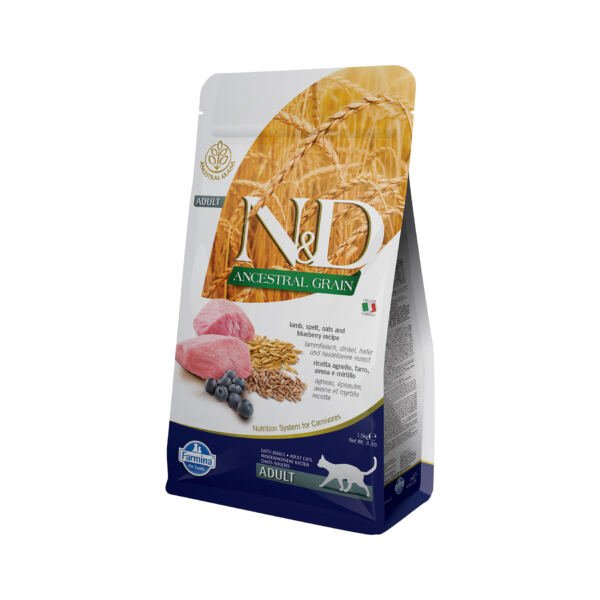 N&D Cat Ancestral Grain Cordero - Pienso para Gato