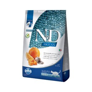 N&D Cat Ocean Pumpkin con Arenque - Pienso para Gato