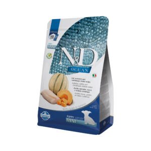 N&D Dog Ocean Puppy Mini Bacalao & Calabaza Grain Free – Pienso para Cachorro