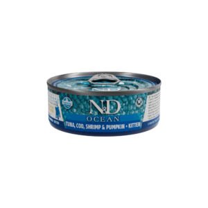 N&D Kitten Ocean con Atún – Comida Húmeda para Gatito