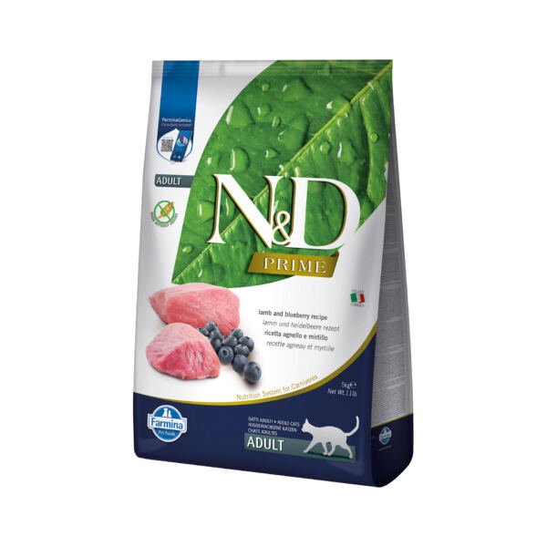 N&D Cat Prime Grain Free Cordero - Pienso para Gato