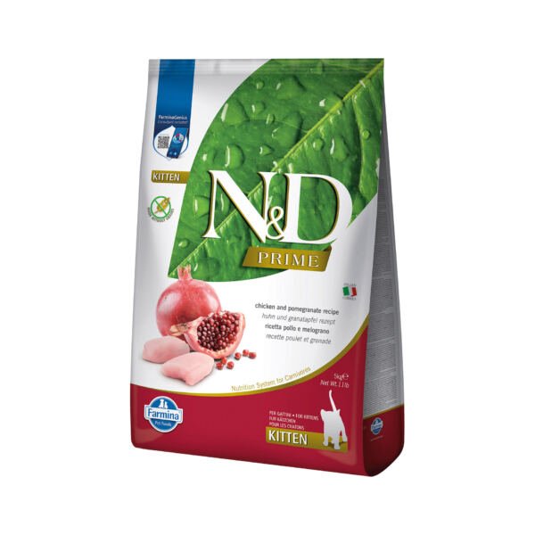 N&D Prime Grain Free Kitten Pollo & Granada - Pienso para Gatito