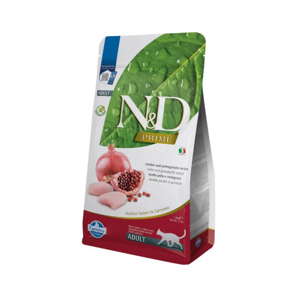N&D Cat Prime Grain Free Pollo & Granada - Pienso para Gato