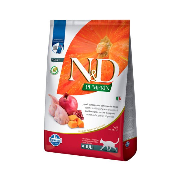 Farmina N&D Cat Pumpkin Grain Free Codorniz - Pienso para Gato