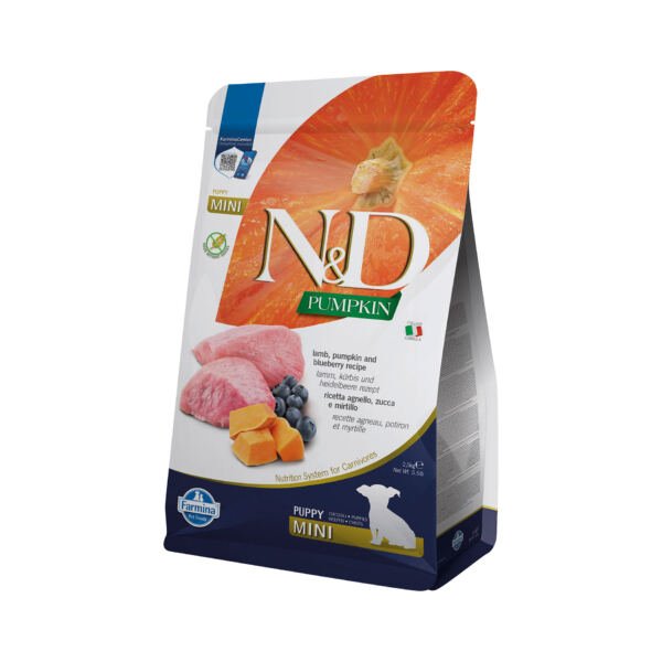 N&D Dog Pumpkin Puppy Mini Cordero Grain Free - Pienso para Cachorro