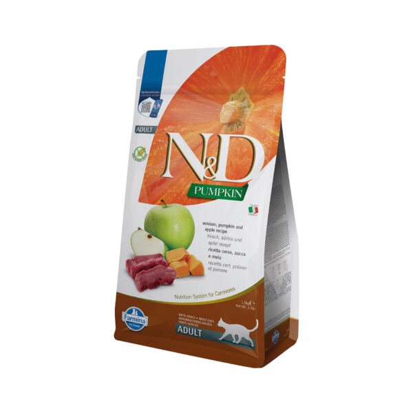 N&D Cat Pumpkin Grain Free Venado - Pienso para Gato