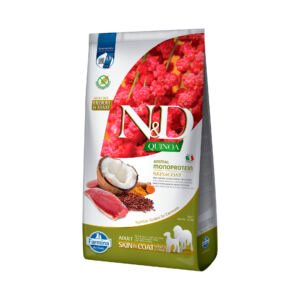 N&D Quinoa Skin & Coat Medium Maxi Pato 7 kg - Pienso para Perro