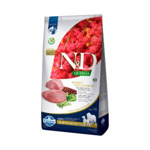 N&D Quinoa Weight Managent Medium Maxi Cordero - Pienso para Perro