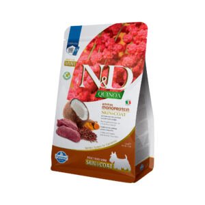 N&D Quninoa Skin & Coat Venado Adult Mini Grain Free - Pienso para Perro