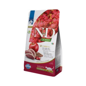 N&D Cat Quinoa Hairball Pato 1,5 kg - Pienso para Gato