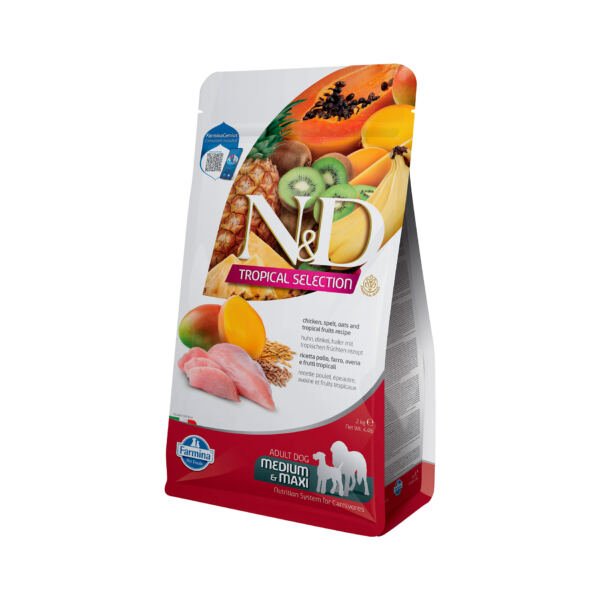 N&D Tropical Selection Adult Medium Maxi Pollo - Pienso para perro