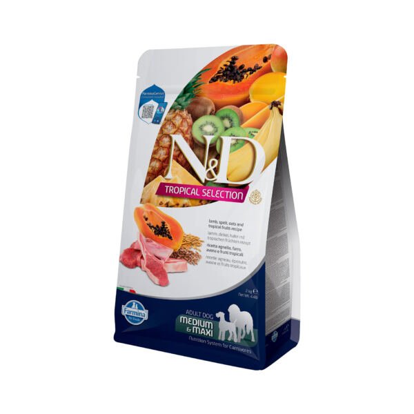 N&D Tropical Selection Adult Medium Maxi Cordero - Pienso para Perro