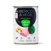 Natura Diet Paté Adulto Iberico & Vegs 400 g Grain Free - Comida Húmeda para Perro