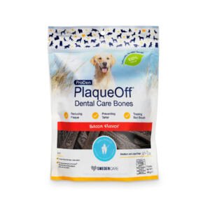 PlaqueOff Cuidado Dental Bones Bacon - Snack para Perro_485g_7350055513462 PlaqueOff Cuidado Dental Bones Bacon - Snack para Perro