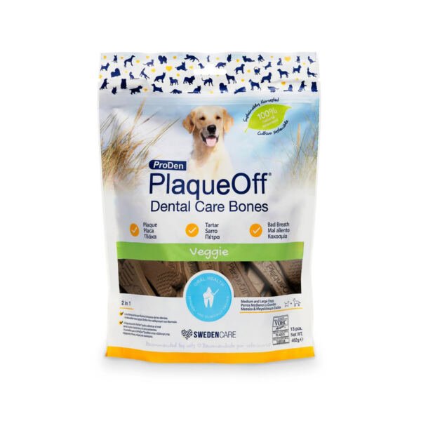 Plaqueoff Cuidado Dental Bones Veggie - Snack para Perro_485g_752830880665 Plaqueoff Cuidado Dental Bones Veggie - Snack para Perro