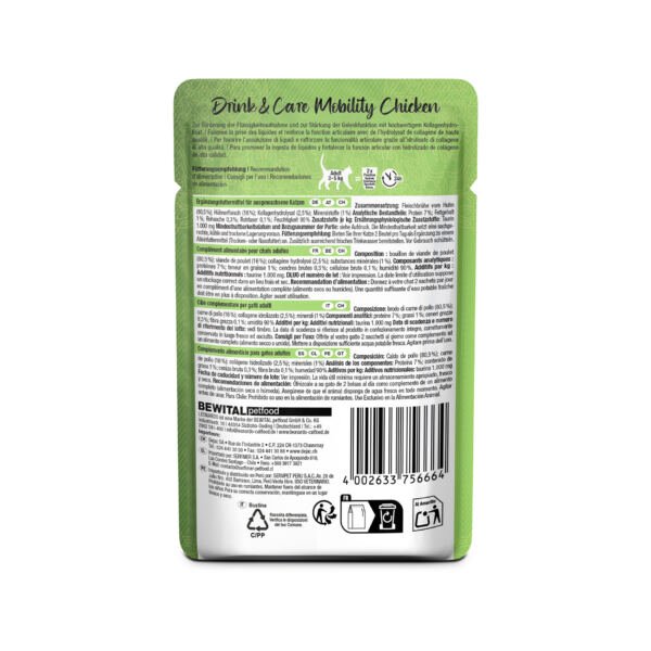 Leonardo Drink & Care Mobility - Comida Húmeda para Gato