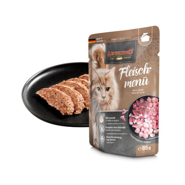 Leonardo Menú de Carne - Comida Húmeda para Gato