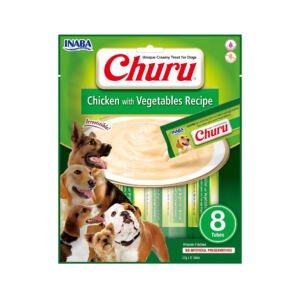 Churu Receta Puré de Pollo con Vegetales - Snack para Perro