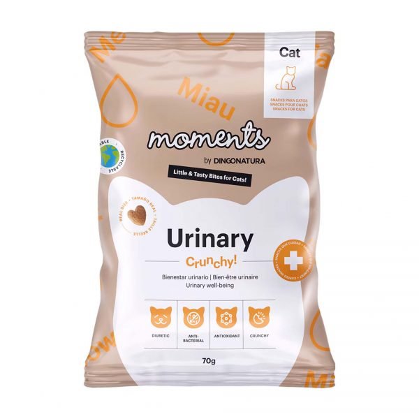 Moments Crunchy Urinary 70 g Grain Free - Snack para Gato