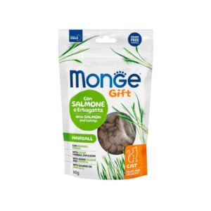 Monge Hairball Salmón y Catnip - Snack para Gato