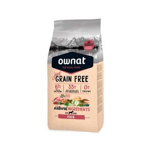 Ownat Just Adulto Duck Grain Free 14 kg - Pienso Super Premium para Perro
