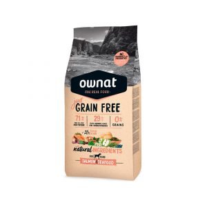 Ownat Just Adulto Salmon & Seafood Grain Free 14 kg - Pienso Super Premium para Perro
