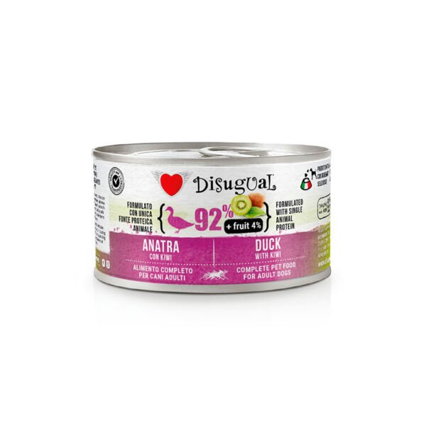 Disugual Fruit Pato con Kiwi - Comida Húmeda para Perro