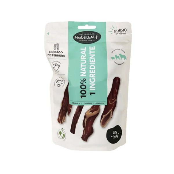Hobbitalf Esófago de Ternera - Snack para Perro