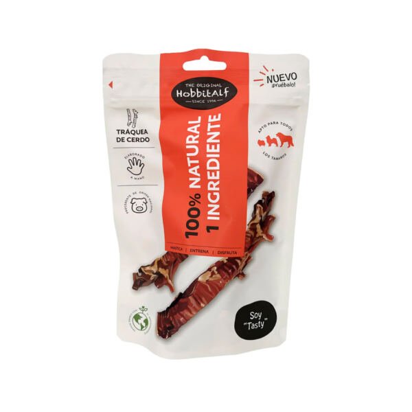 snack-natural-perro-TRAQUEA-CERDO-hobbitalf_8436002687420 Hobbitalf Tráquea de Cerdo - Snack para Perro