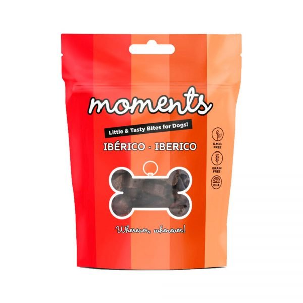 Moments Bocados Ibérico 60 g Grain Free - Snack para Perro