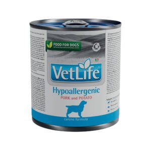vetlife-hypoallergenic-pork-&-potato-canine-300g@web Farmina Vet Life Dog Hypoallergenic Cerdo - Comida Húmeda para Perro