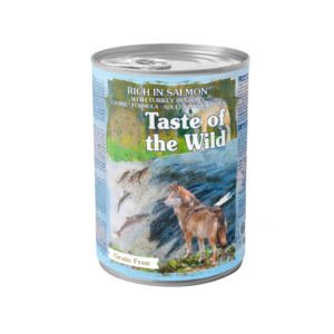 074198615711_Taste Of The Wild Adult Senior Salmón y Pavo Grain Free 400 Gr – Comida Húmeda Perro Taste Of The Wild Adult Senior Salmón y Pavo Grain Free - Comida Húmeda Perro
