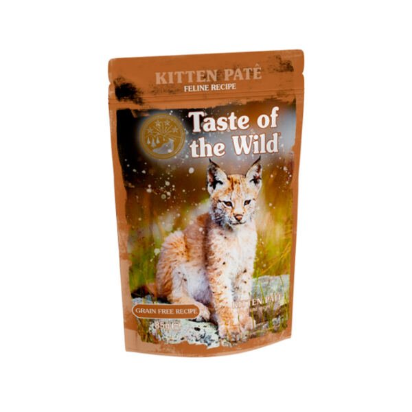 Taste Of The Wild Kitten Paté Sobres Grain Free - Comida Húmeda para Gatito