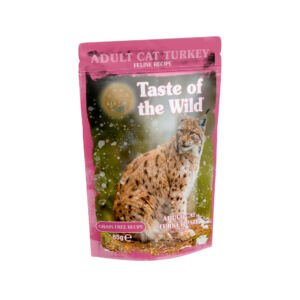074198615780_Taste Of The Wild Adult Paté Sobres Pavo Grain Free 85 Gr – Comida Húmeda para Gato Taste Of The Wild Adult Paté Sobres Pavo Grain Free - Comida Húmeda para Gato