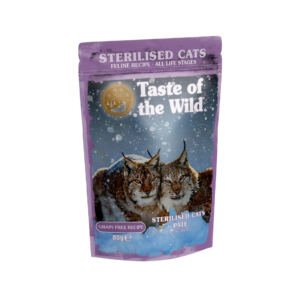 074198615810_Taste Of The Wild Adult Adult Sterilised Paté Sobres Pollo Grain Free 85 Gr – Comida Húmeda para Gato Taste Of The Wild Adult Adult Sterilised Paté Sobres Pollo Grain Free - Comida Húmeda para Gato