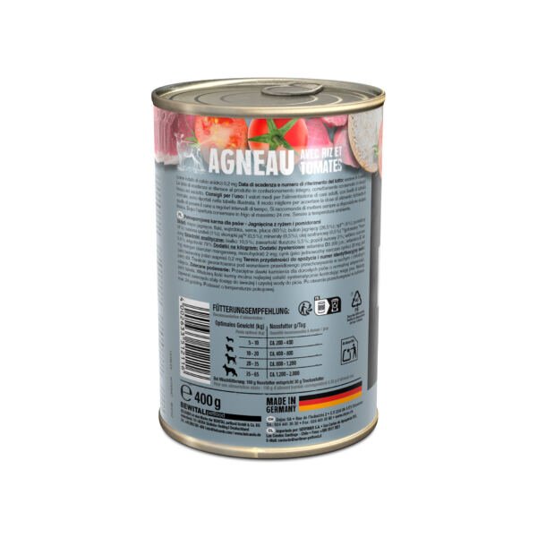 Belcando Paté Adulto Cordero con Arroz y Tomates - Comida Húmeda para Perro