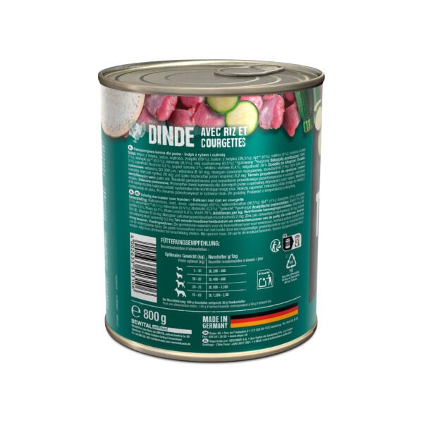 Belcando Paté Adulto Pavo con Arroz y Calabacín - Comida Húmeda para Perro