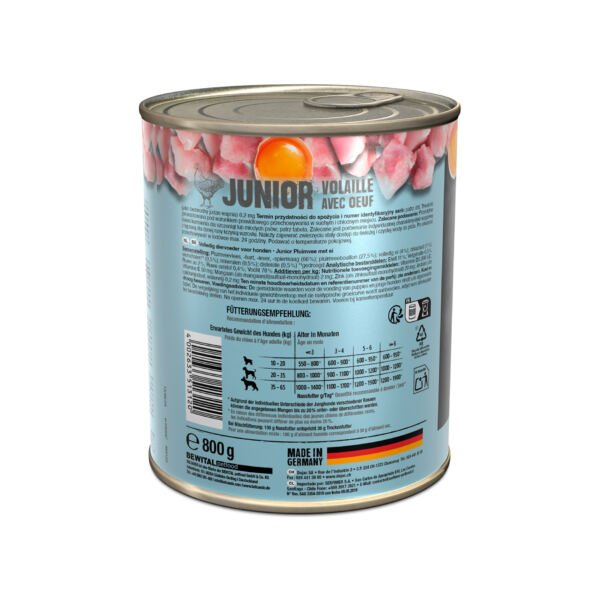 Belcando Paté Junior Ave con Huevos - Comida Húmeda para Cachorro