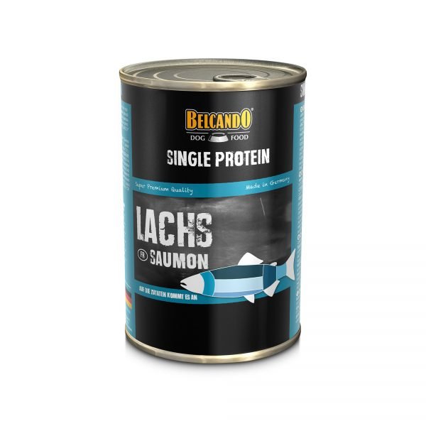 Belcando Monoproteico Salmón 400 g - Comida Húmeda para Perro