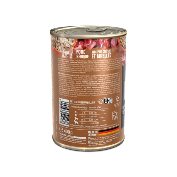 Belcando Paté Adulto Ibérico, Garbanzos y Arándanos - Comida Húmeda para Perro