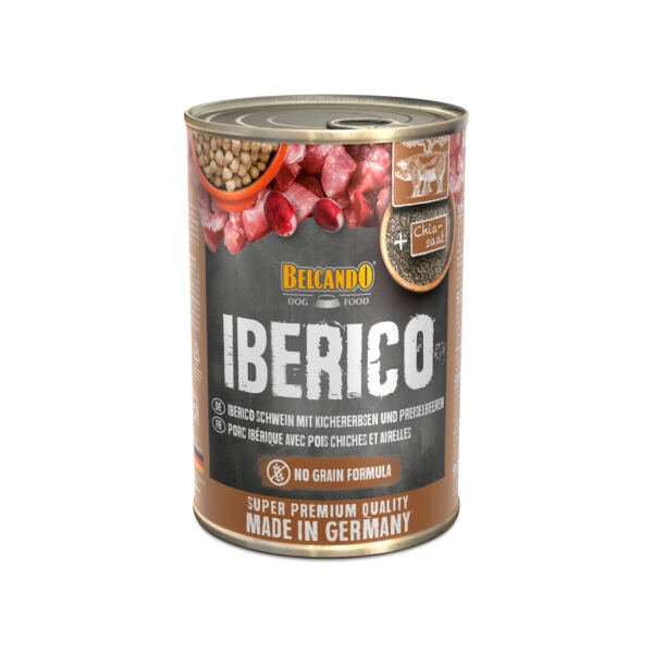 Belcando Paté Adulto Ibérico, Garbanzos y Arándanos - Comida Húmeda para Perro