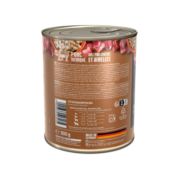 Belcando Paté Adulto Ibérico, Garbanzos y Arándanos - Comida Húmeda para Perro