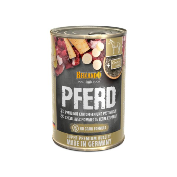 Belcando Paté Adulto Caballo con Patata y Zanahoria - Comida Húmeda para Perro