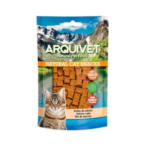 Arquivet Dados de Salmón Naturales - Snack para Gato