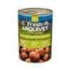 Arquivet Fresh Albóndigas de Cerdo Ibérico, Calabaza y Judías Verdes 400 g - Comida Húmeda para Perro