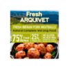 Arquivet Fresh Albóndigas de Cerdo Ibérico, Calabaza y Judías Verdes 400 g - Comida Húmeda para Perro