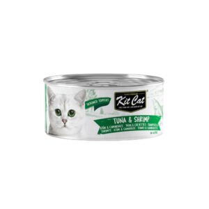 Kit Cat Atún y Camarones en Gelatina - Comida Húmeda para Gato