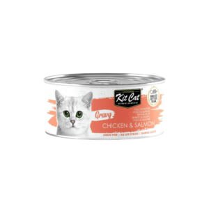 Kit Cat Atún y Salmón en Salsa - Comida Húmeda para Gato